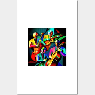 Quartet of Musicians Posters and Art